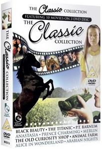 Classic Tales Box Set Collection - Alice in Wonderland / Merlin / Animal Farm / Prince Charming... And More! (DVD)