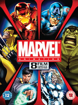 Marvel Complete Animation Collection - 8 Movies (Featuring: Iron Man  Thor  Hulk  Captain America  Wolverine  The Avengers) (DVD)