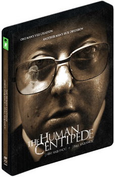 The Human Centipede 1 (First Sequence) + 2 (Full Sequence) 4-disc  Steelbook Special Edition Dual Format (Blu-ray & DVD) (Monster Pictures)
