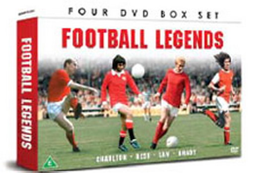 Football Legends - Best / Brady / Charlton & Law Gift Set (DVD)