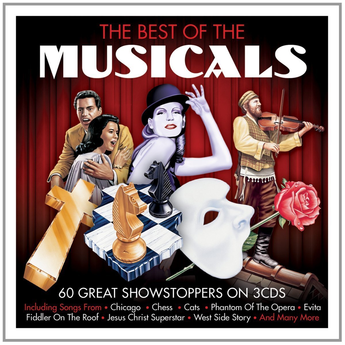 Various Artists - The Best Of The Musicals [3CD Box Set] (Music CD)