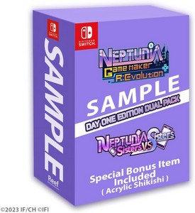 Neptunia Game Maker R:Evolution / Neptunia: Sisters VS Sisters - Day One Edition Dual Pack Plus (Switch)