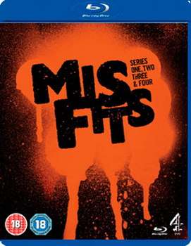 Misfits - Series 1 To 4 (BLU-RAY)