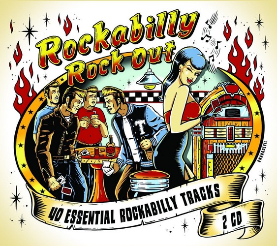 Various Artists - Rockabilly Rockout: 40 Essential Rockabilly Tracks (Music CD)