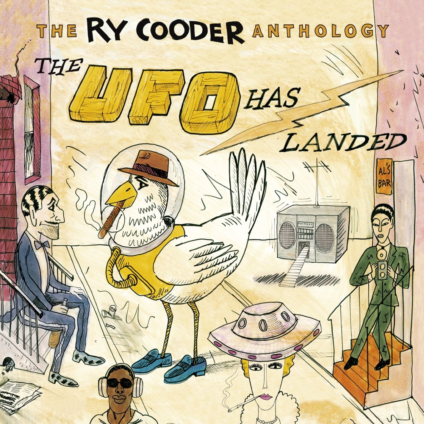 Ry Cooder - The Ry Cooder Anthology - The UFO Has Landed (2 CD) (Music CD)