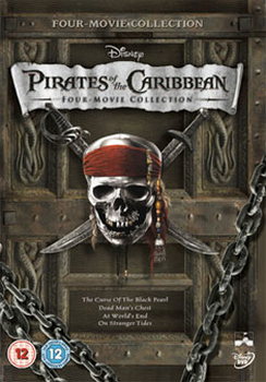 Pirates Of The Caribbean - Dvd Boxset (Includes Pirates 1 2 3 & 4) (DVD)