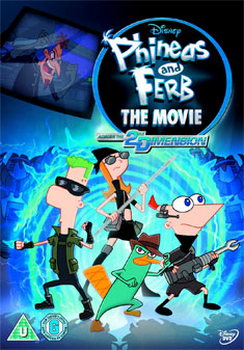Phineas & Ferb: Across The Second Dimension (DVD)