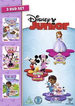 Disney Junior Collection 3Dvd Box Set (Doc Mcstuffins  Mmch - I Heart Minnie  Sofia The First) (DVD)