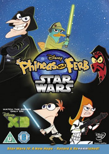 Phineas And Ferb: Star Wars - Blue Zanzibar (DVD)
