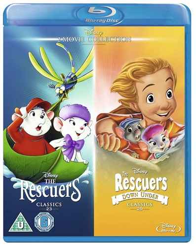 Rescuers & Rescuers Down Under [Blu-ray]
