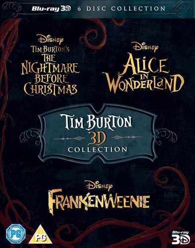 Tim Burton 3D Movie Collection [Blu-ray]
