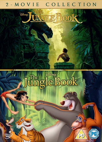 The Jungle Book Live Action and Animation Box Set