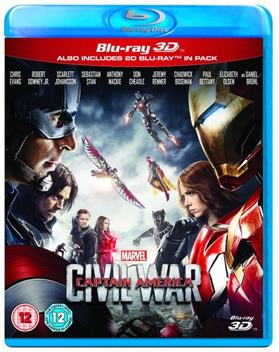 Captain America: Civil War (3D Blu-ray + 2D Blu-ray)