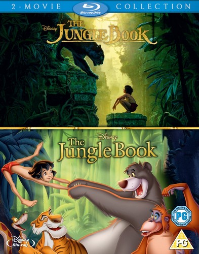 The Jungle Book Live Action and Animation Box Set (Blu-ray)