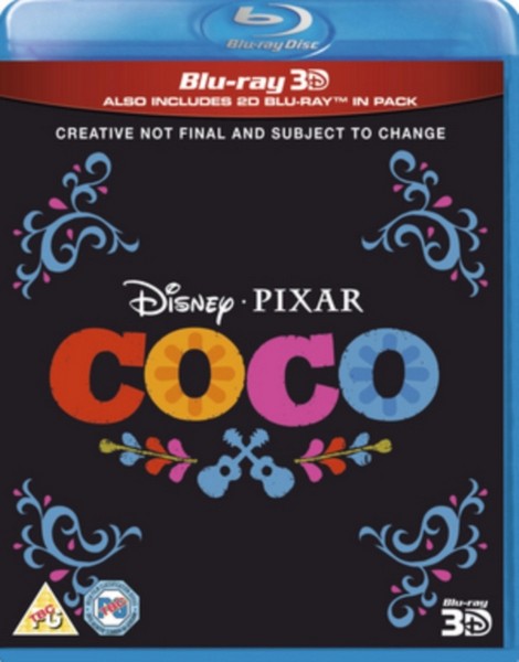 Coco [Blu-ray 3D] [2017] [2018] [Region Free]