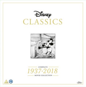 Disney Classics Complete 55 Disk Movie Box Set 1937-2018 (Blu-ray)