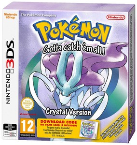 Pokemon Crystal Packaged Download Code (Nintendo 3DS)