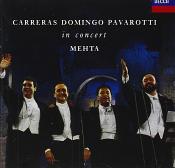 Carreras/Domingo/Pavarotti - The Three Tenors In Concert (Music CD)