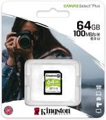 Kingston Canvas Select Plus 64GB SDXC SD Card