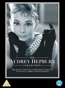 Audrey Hepburn Collection (1964) Breakfast At Tiffanys/Sabrina/Roman Holiday/Funny Face/Paris When It Sizzles. (DVD)