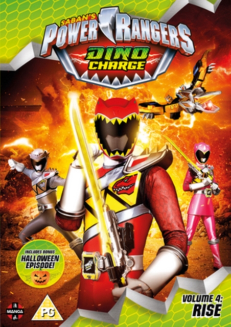 Power Rangers Dino Charge: Rise (Volume 4) Episides 13-17 (Incl. Halloween Special) (DVD)