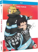 Fire Force: Season One Part One (Episodes 1-12) -(Blu-Ray + Digital Copy)