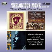 Thelonious Monk - Three Classic Albums Plus (Music CD)