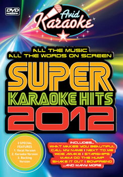 Super Karaoke Hits 2012 (DVD)