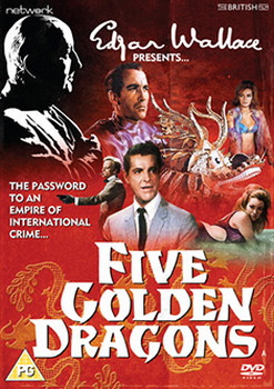 Edgar Wallace Present: Five Golden Dragons (1967) (DVD)