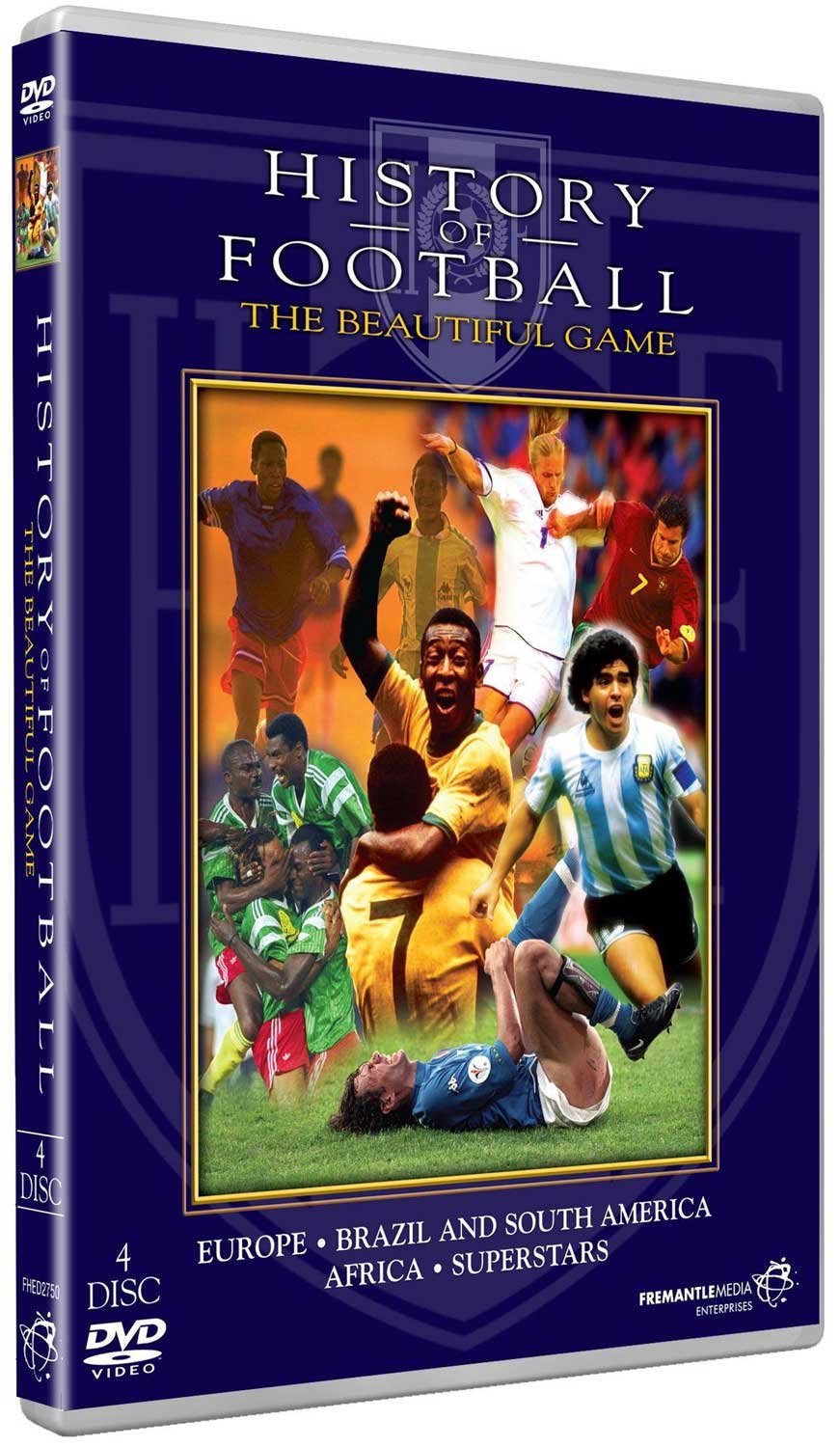 History Of Football - The Beautiful Game (4 Discs) (DVD)