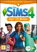 The Sims 4 Get To Work Expansion Pack (PC DVD)