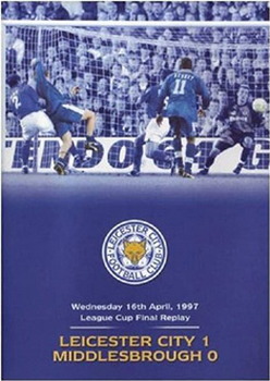 1997 League Cup Final Re-Play - Leicester City 1 Middlesborough 0 (DVD)