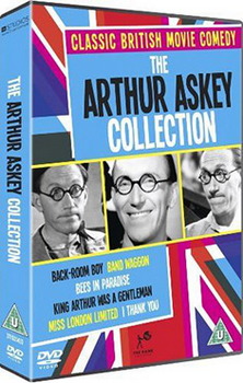 Arthur Askey Collection:Back Room Boy/ Band Waggon/ Bees In Paradise/King Arthur Was A Gentleman/ Miss London Ltd/ I Thank You. (DVD)