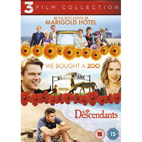 Best Exotic Marigold Hotel / We Bought A Zoo / The Descendants (DVD)