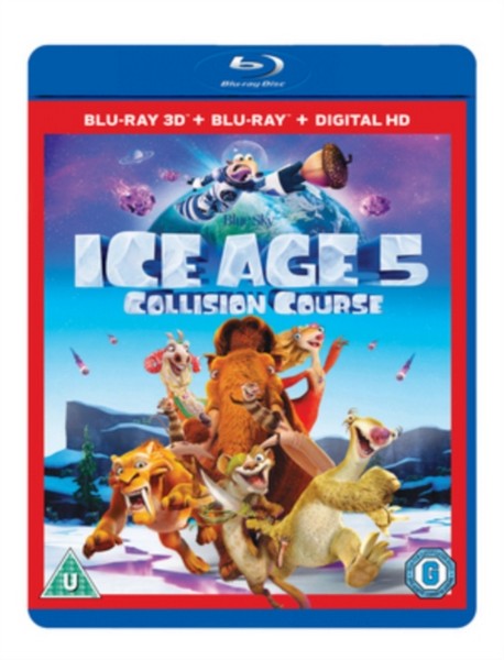 Ice Age: Collision Course (Blu-ray 3D + Blu-ray + HD UV Copy)