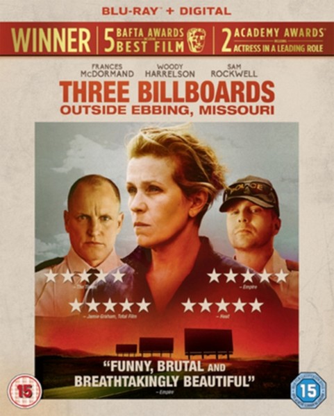 Three Billboards Outside Ebbing  Missouri [Blu-ray + Digital HD] [2018] (Blu-ray)