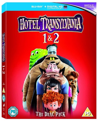 Hotel Transylvania/Hotel Transylvania 2 (Blu-Ray) (DVD)