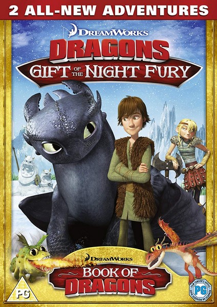 Dreamworks Dragons: Gift Of The Night Fury - Two All New Adventures (DVD)