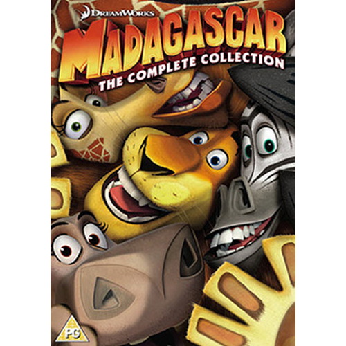 Madagascar 1 To 3 (DVD)