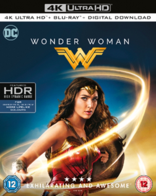 Wonder Woman [4K Ultra HD + Blu-ray + Digital Download] [2017] (Blu-ray)