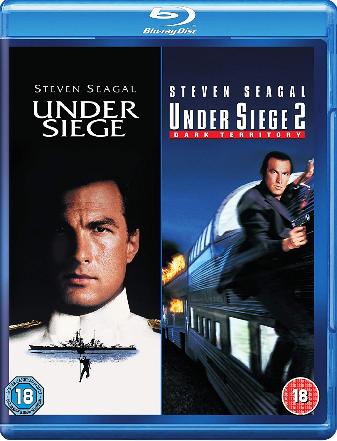 Under Siege/Under Siege 2 - Dark Territory  [2017] [Region Free] (Blu-ray)