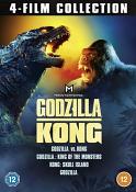 Godzilla & Kong 4-Film Collection [DVD] [2021]