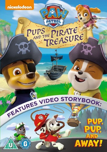 Paw Patrol: Pups And The Pirate Treasure (DVD)