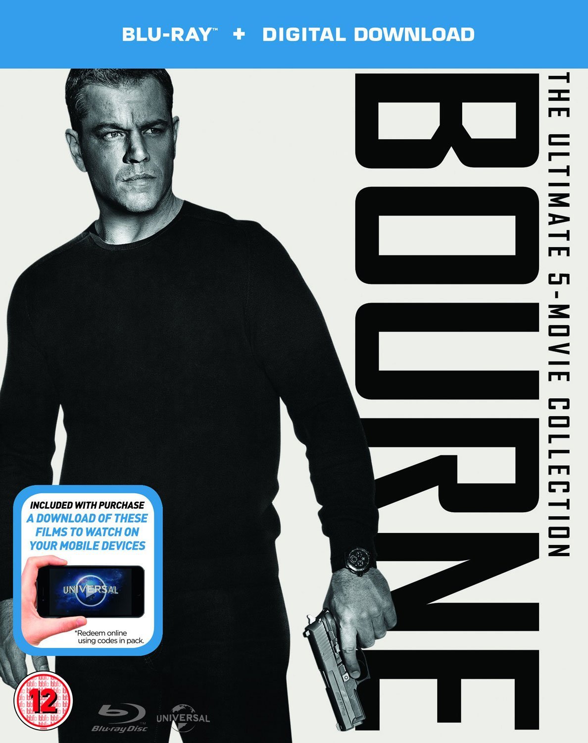 The Bourne Collection (1-5 Boxset) (Blu-ray)