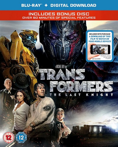 Transformers: The Last Knight (Blu-RayTM + Bonus Disc + Digital Download) (Blu-ray)