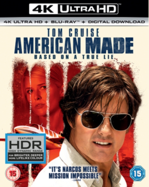 American Made(4K Blu-Ray + Blu-ray)