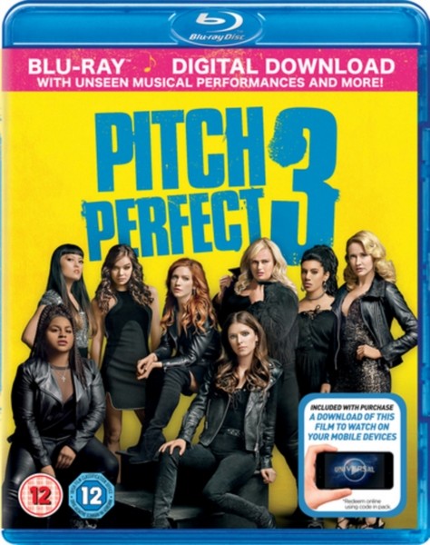 Pitch Perfect 3 (Blu-Ray + digital download) [2018] [Region Free] (Blu-ray)