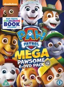 Paw Patrol- Megapawesome Pack (6-Title Boxset includes Colouring Book) (DVD) (2018)