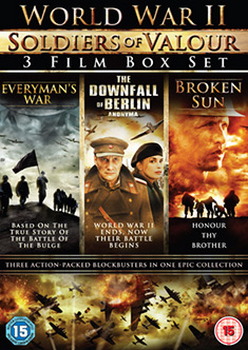 World War Ii - Soldiers Of Valour (3 Disc Boxset) - Everyman'S War  The Downfall Of Berlin & Broken Sun (DVD)