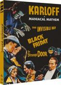 Maniacal Mayhem (Three films starring Boris KARLOFF) (Eureka Classics) (Blu-ray)
